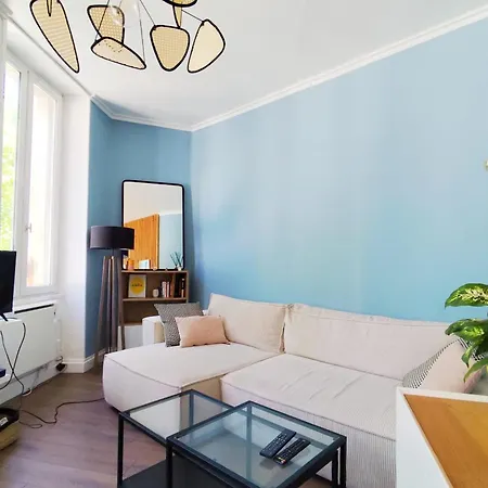Apartment Bright 45m Near The Palais Gallien *